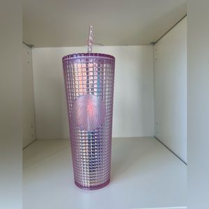 Starbucks Pink Iridescent Tumbler 24 oz